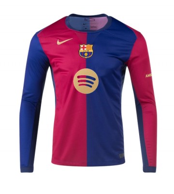 Barcelona Replica Home Stadium Shirt 2024-25 Long Sleeve